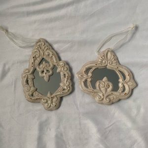 Shabby Chic Small Hanging Mirrors